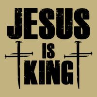 Jesus Is King 3 Nails Cross Christian Catholic Redeemed Collection Magnet