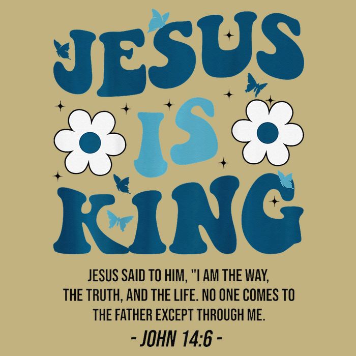 Jesus Is King John 146 Costume Jesus Christian On Back Cooling Performance Crew T-Shirt