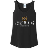 Jesus Is King Christ Is King King Of Kings Lord Of Lords Ladies Essential Tank