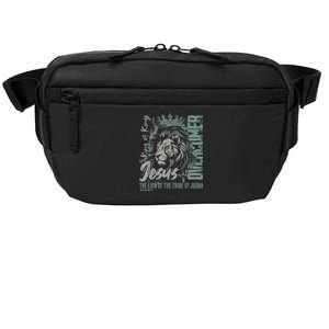 Jesus Is King Lion Of Judah Bible Faith Graphic Christian Crossbody Pack