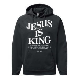 Jesus Is King Jesus John 146 Costume Christian Performance Fleece Hoodie