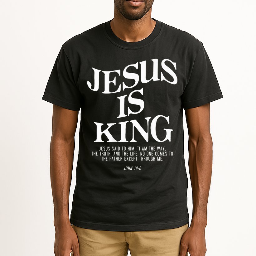 Jesus Is King Jesus John 146 Costume Christian Tall T-Shirt