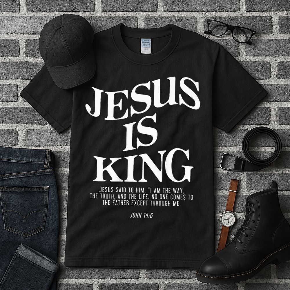 Jesus Is King Jesus John 146 Costume Christian Tall T-Shirt