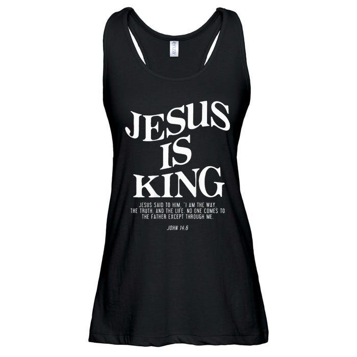 Jesus Is King Jesus John 146 Costume Christian Ladies Essential Flowy Tank