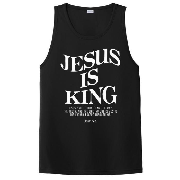 Jesus Is King Jesus John 146 Costume Christian PosiCharge Competitor Tank