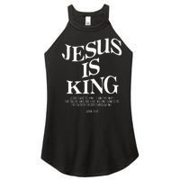 Jesus Is King Jesus John 146 Costume Christian Women's Perfect Tri Rocker Tank