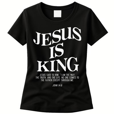 Jesus Is King Jesus John 146 Costume Christian Womens T-Shirt