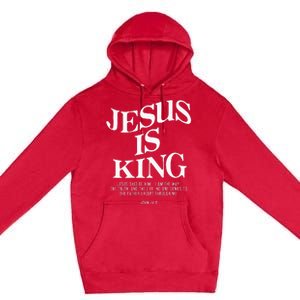 Jesus Is King Jesus John 146 Costume Christian Premium Pullover Hoodie