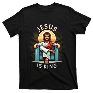 Jesus Is King Of Christian Faith T-Shirt