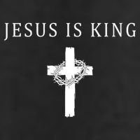 Jesus Is King Christian Religious Cross Faith Adult Drive Performance Visor