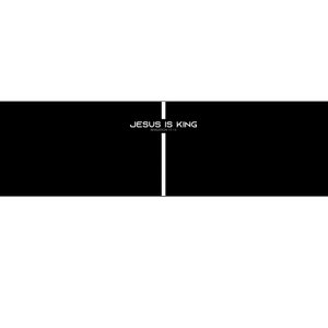 Jesus Is King Jesus Costume Adult Christian Bumper Sticker