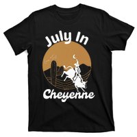 July In Lane Frost Cheyenne T-Shirt