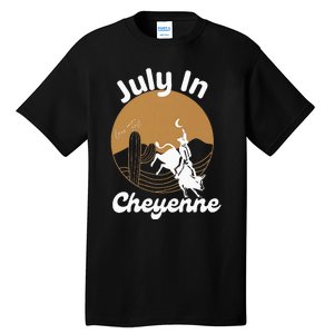 July In Lane Frost Cheyenne Tall T-Shirt