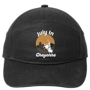 July In Lane Frost Cheyenne 7-Panel Snapback Hat