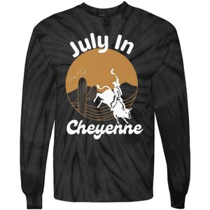 July In Lane Frost Cheyenne Tie-Dye Long Sleeve Shirt