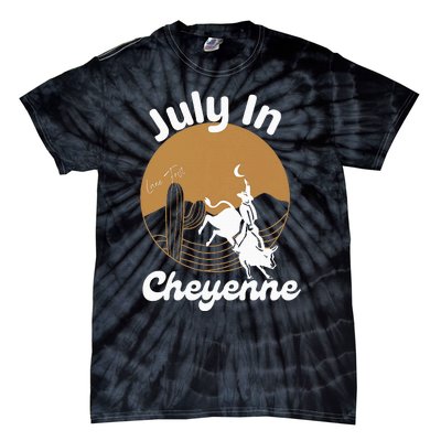 July In Lane Frost Cheyenne Tie-Dye T-Shirt