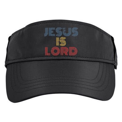 Jesus Is Lord Cool Christian Worship Adult Drive Performance Visor