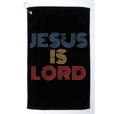 Jesus Is Lord Cool Christian Worship Golf Towel