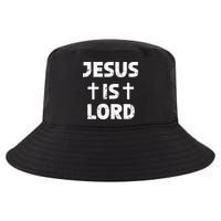 JESUS IS LORD CROSS CHRISTIAN Cool Comfort Performance Bucket Hat