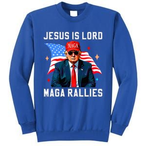 Jesus Is Lord Maga Rallies Voting Protrump Sweatshirt