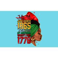 Juneteenth Is My Independence Day Bumper Sticker