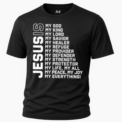 Jesus Is My God My King My Lord My Savior Christian Performance Shirt