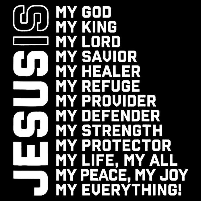 Jesus Is My God My King My Lord My Savior Christian Apron
