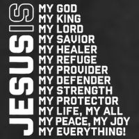 Jesus Is My God My King My Lord My Savior Christian Golf Towel