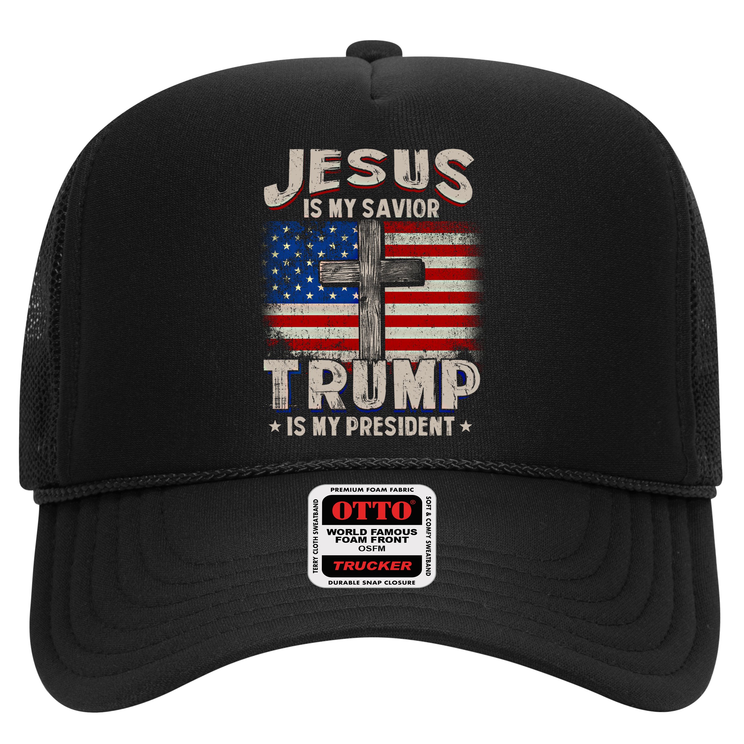 Jesus Is My Savior Trump Is My President Gift Hat