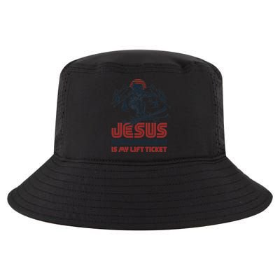 Jesus Is My Lift Ticket Cool Comfort Performance Bucket Hat