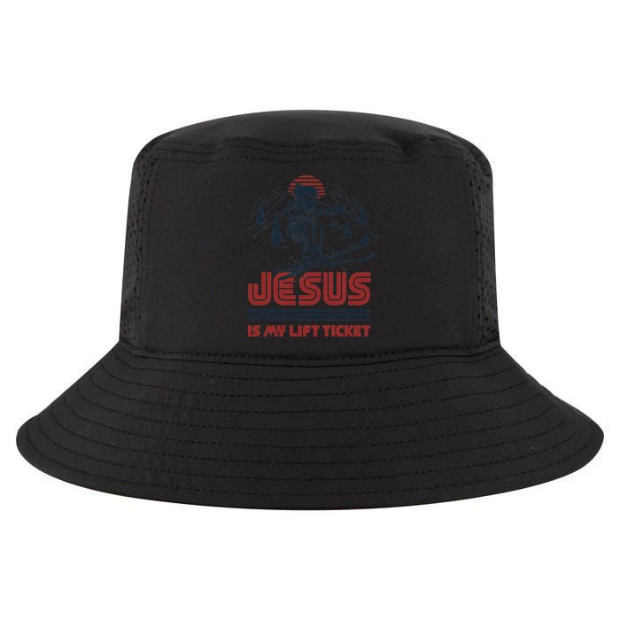 Jesus Is My Lift Ticket Cool Comfort Performance Bucket Hat