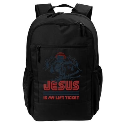 Jesus Is My Lift Ticket Backpack