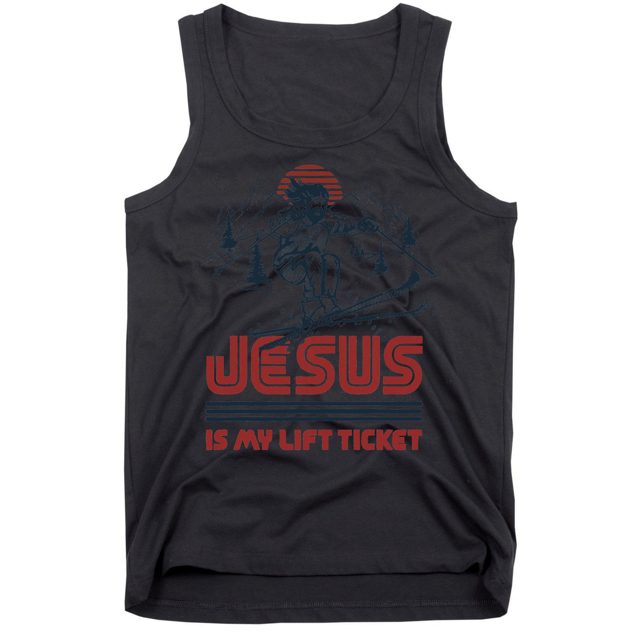Jesus Is My Lift Ticket Tank Top