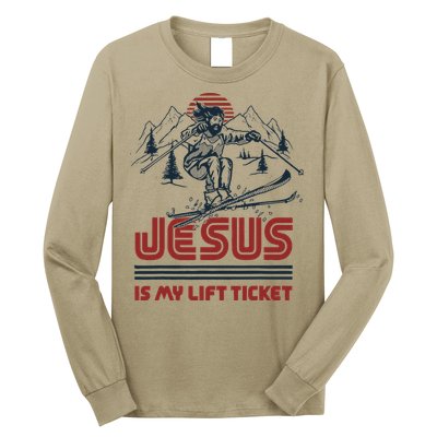 Jesus Is My Lift Ticket Long Sleeve Shirt