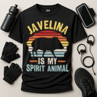 Javelina Is My Spirit Animal Quote For A Javelina Fan Cooling Performance Crew T-Shirt