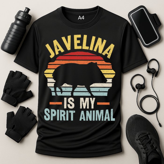 Javelina Is My Spirit Animal Quote For A Javelina Fan Cooling Performance Crew T-Shirt