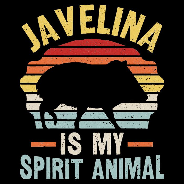 Javelina Is My Spirit Animal Quote For A Javelina Fan Cooling Performance Crew T-Shirt