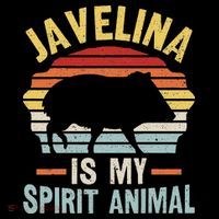 Javelina Is My Spirit Animal Quote For A Javelina Fan Tall T-Shirt
