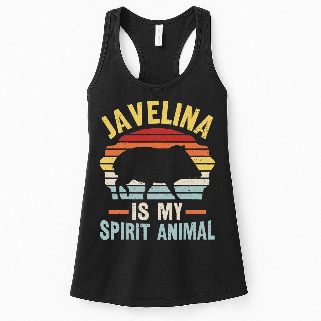 Javelina Is My Spirit Animal Quote For A Javelina Fan Womens Tank Top