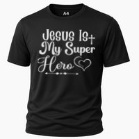 Jesus Is My Superhero Cooling Performance Crew T-Shirt