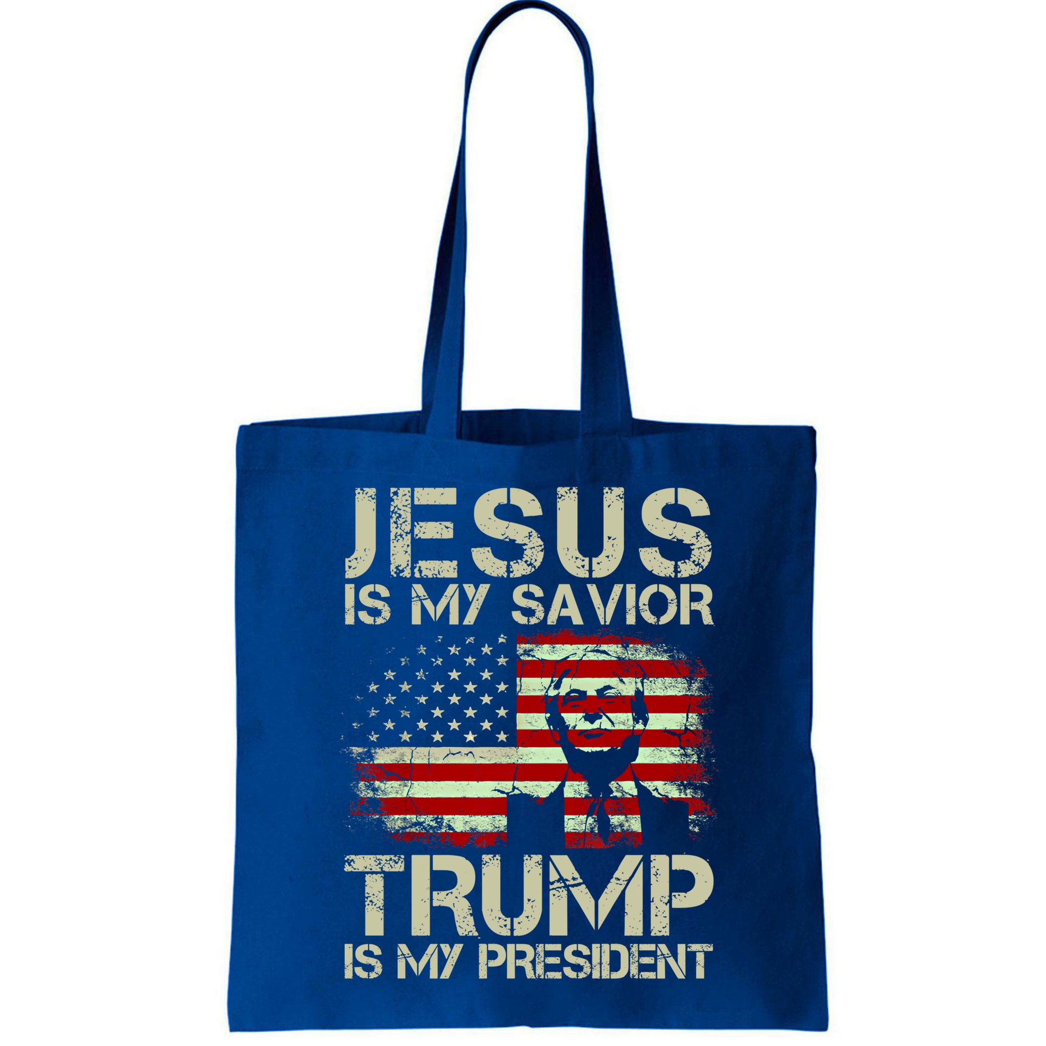 Jesus Is My Savior Trump Is My President Trump 2024 Usa Flag Gift Bag