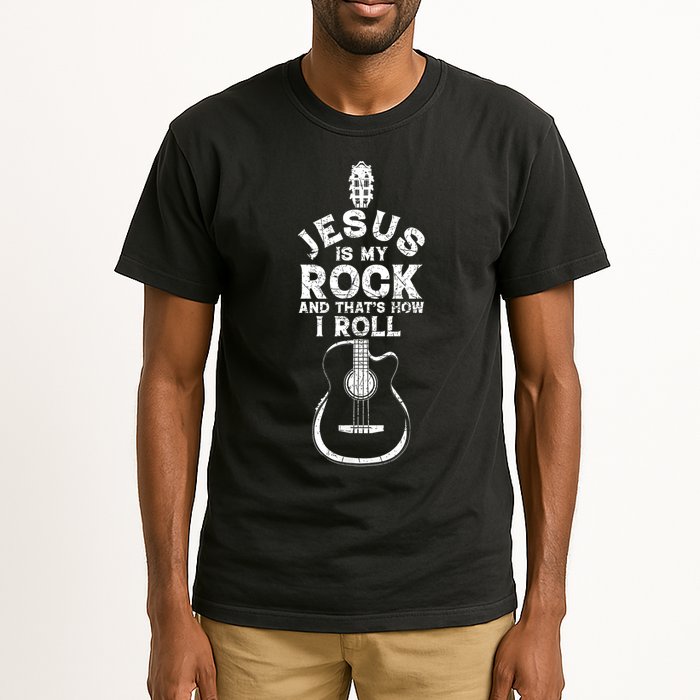 Jesus Is My Rock And That Is How I Roll Christian Tall T-Shirt