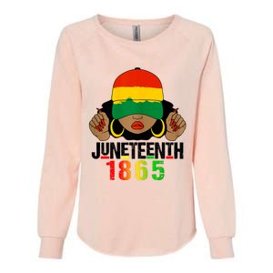 Juneteenth Is My Independence Day Black Women Black Pride Womens California Wash Sweatshirt