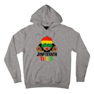 Juneteenth Is My Independence Day Black Women Black Pride Tall Hoodie