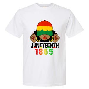 Juneteenth Is My Independence Day Black Women Black Pride Garment-Dyed Heavyweight T-Shirt