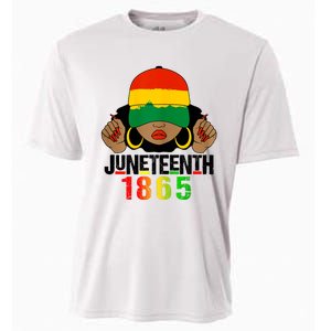 Juneteenth Is My Independence Day Black Women Black Pride Cooling Performance Crew T-Shirt