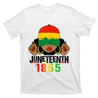 Juneteenth Is My Independence Day Black Women Black Pride T-Shirt