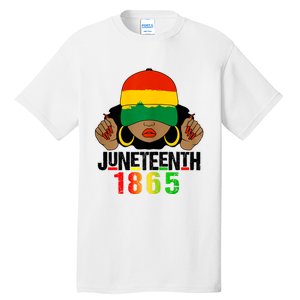 Juneteenth Is My Independence Day Black Women Black Pride Tall T-Shirt