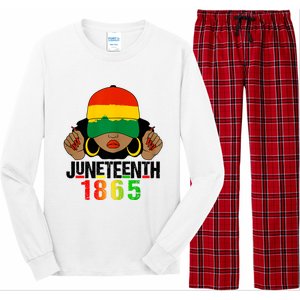 Juneteenth Is My Independence Day Black Women Black Pride Long Sleeve Pajama Set