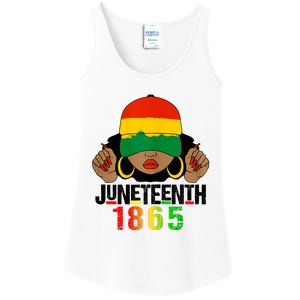 Juneteenth Is My Independence Day Black Women Black Pride Ladies Essential Tank